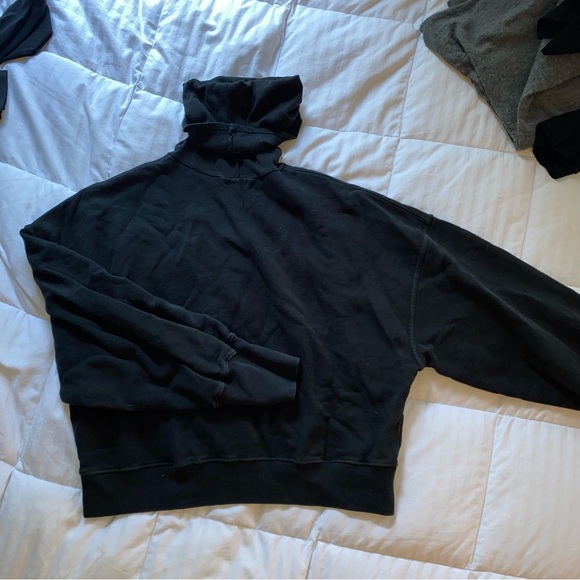 Agolde Black Turtleneck Pullover - Picture 3 of 4